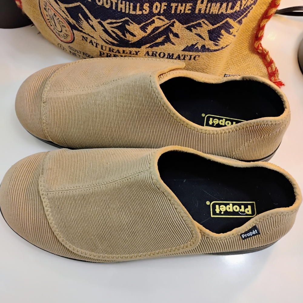 Propet Men's Tan Slip-On Shoes